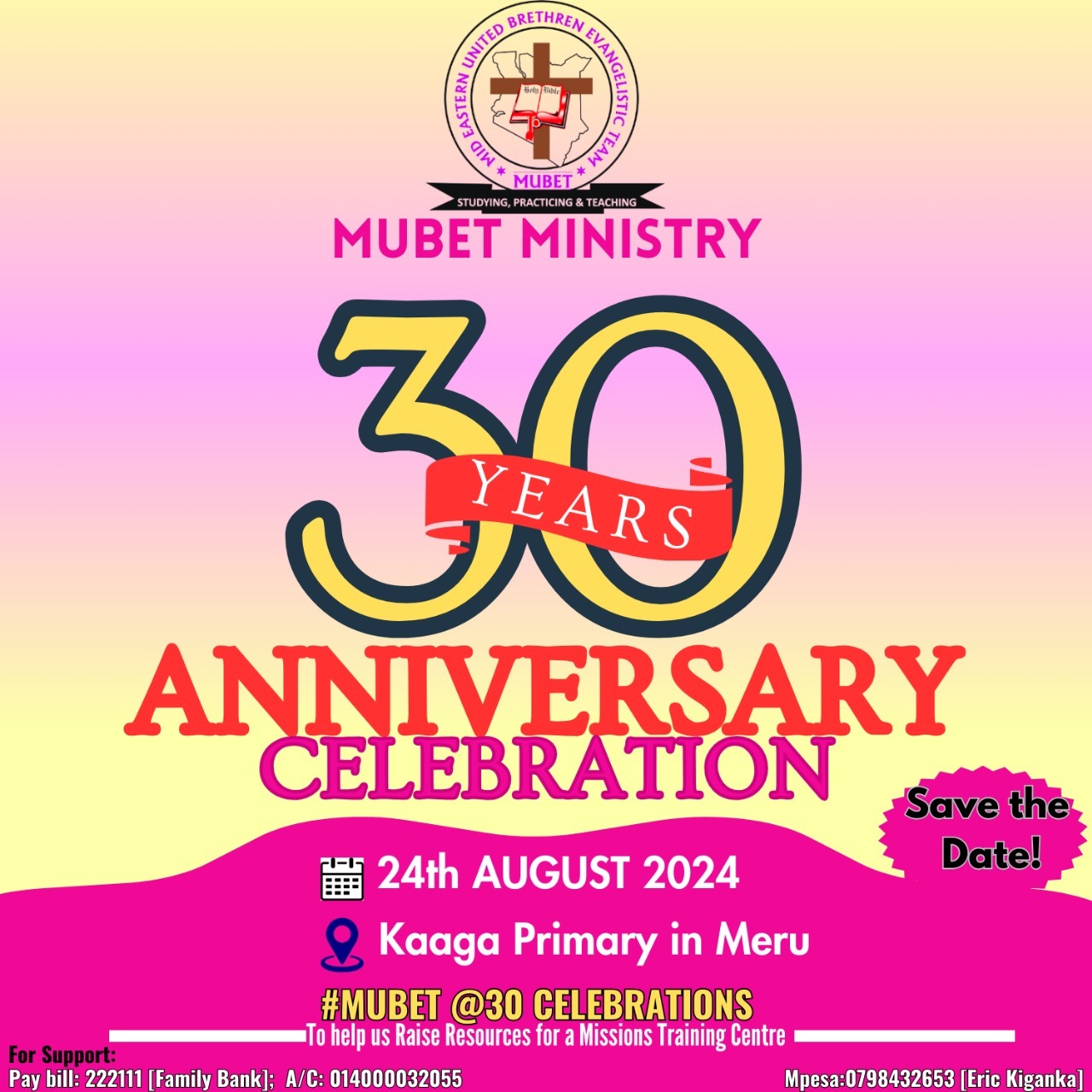30+ Years of Ministry